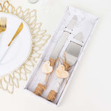 Stainless Steel Cake Souvenir Server Set