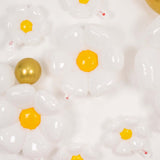 White Mylar Foil Party Balloons